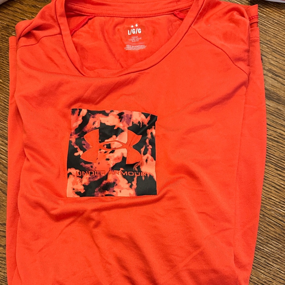 Under Armour Fiery Red Graphic Tee